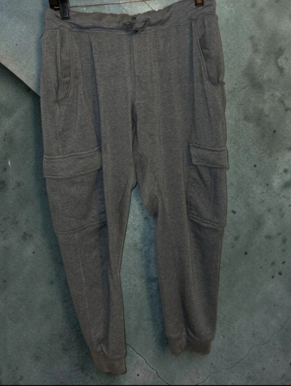 Monument Gray Cargo Jogger Pants - Casual Everyday Comfort